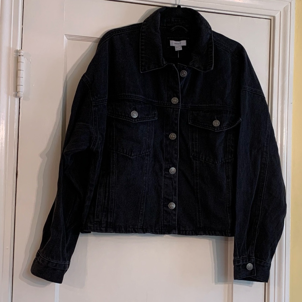 Classic Black jean jacket